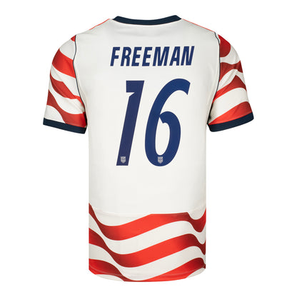 Men's Nike USMNT 2026 Alex Freeman Home Stadium Jersey - Stripes