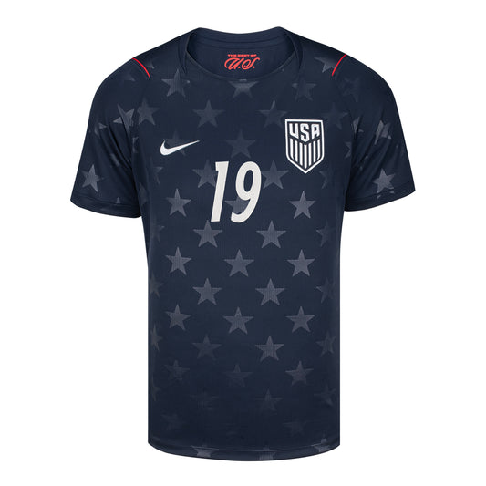 Men's Nike USMNT 2026  Haji Wright Away Stadium Jersey - Stars