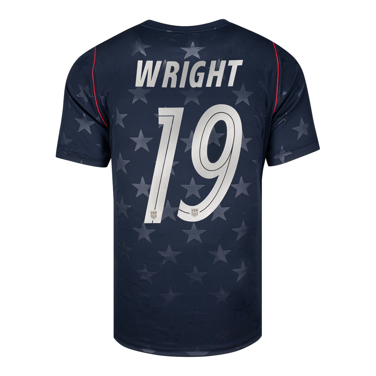 Men's Nike USMNT 2026  Haji Wright Away Stadium Jersey - Stars