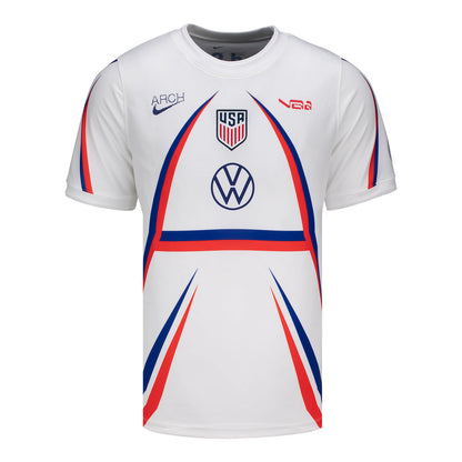 USA x V.A.A. Men's Academy Pro Short-Sleeve Pre-Match Top