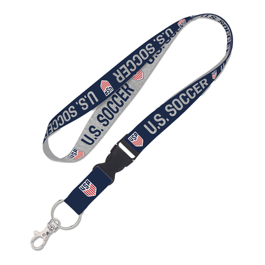 Wincraft USMNT Navy Lanyard - Front View