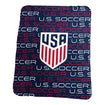 Logo Brands USMNT Classic Blue Fleece Blanket