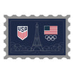 USA 2024 Olympics Stamp Collectors Pin