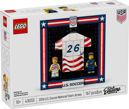 Lego 2026 U.S Soccer Customizable Jersey