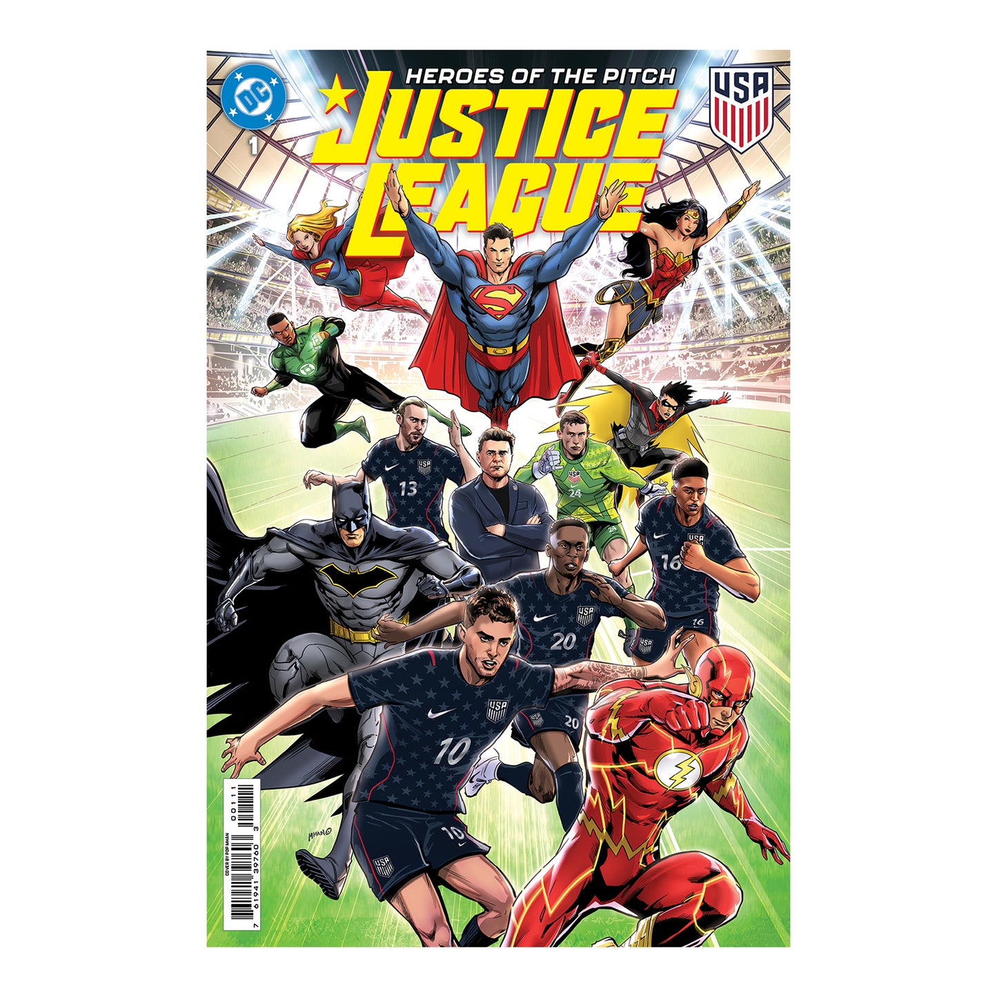 USMNT x DC Comics Special Edition Comic Book