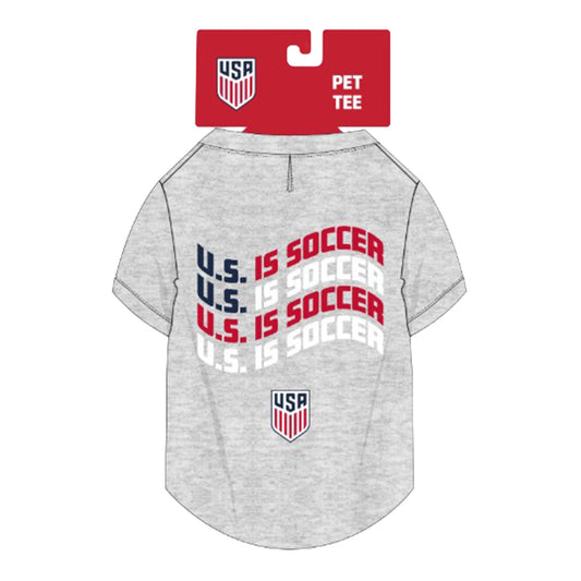 Pet G-Mason 2026 U.S. Soccer Gray T-Shirt
