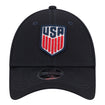 Youth New Era USMNT 9Forty Navy Hat - Front View