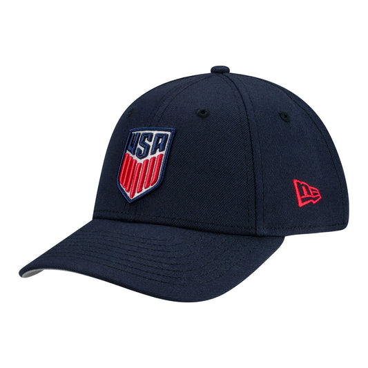 Adult New Era 9Twenty USMNT Micro Logo Navy Hat