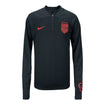 Youth Nike USA Academy 1/4 Zip Drill Top Black Jacket - Front View