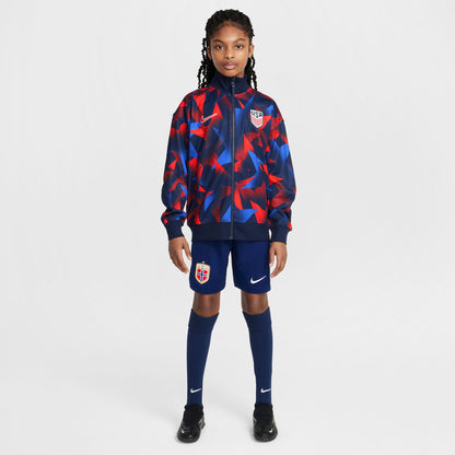 Youth Nike USA 2025 Academy Pro Star Navy Anthem Jacket