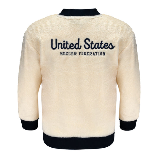 US Soccer Youth Teddy Full Zip Jacket