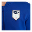 Youth Nike USA Club Terry Full Zip Royal Jacket - Logo View