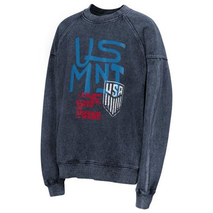 Youth Outerstuff Sensational Pass Navy Crewneck