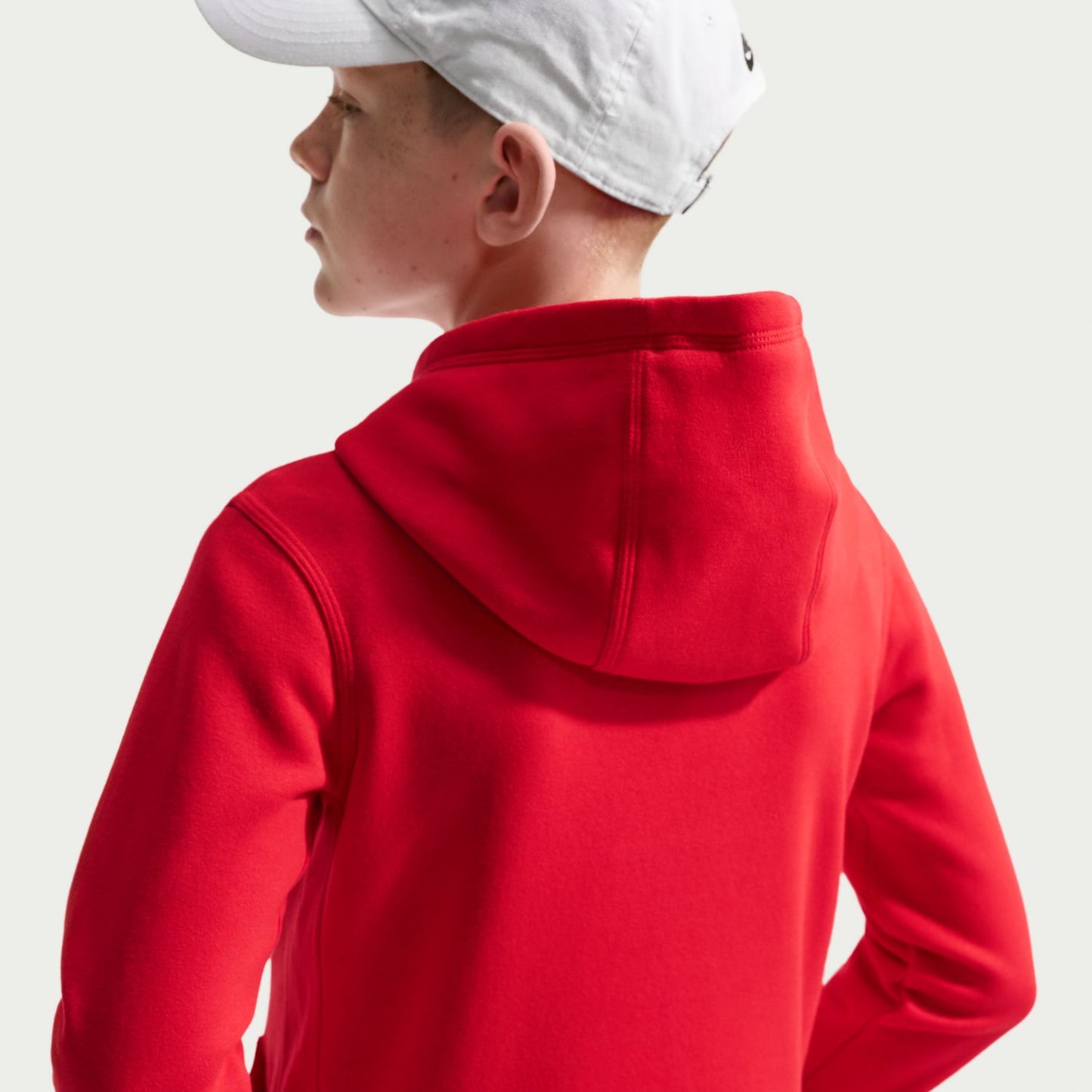 Youth Nike USMNT Club Red Hoodie