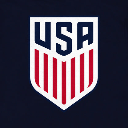 Youth Icon Sports US Soccer Navy and Red Hoodie