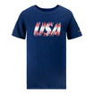 Youth Nike USA Pride Navy Tee - Front View