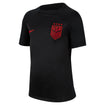 Youth Nike USWNT Academy Pro Black Training Jersey - Front View