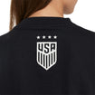 Girls Nike USWNT 2023 Swoosh Script Black Tee - Back View