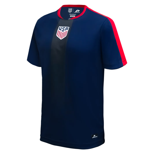 Youth U.S. Soccer Crest Navy Gameday Shirt