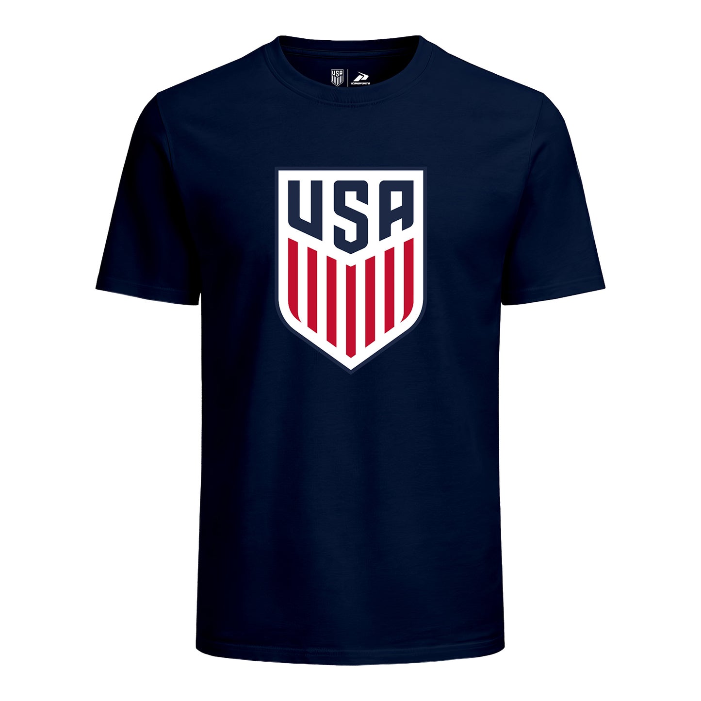 Youth IconSports USA Navy Cotton T-Shirt
