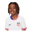 Youth Nike USMNT 2024 American Classic Home Match Jersey - Model View