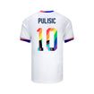 Youth Nike USMNT 2024 Pride-Themed Home Pulisic 10 Stadium Jersey