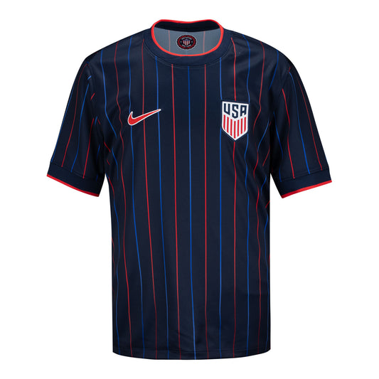 Youth Nike USMNT 2025 Personalized Heartbeat Away Stadium Jersey