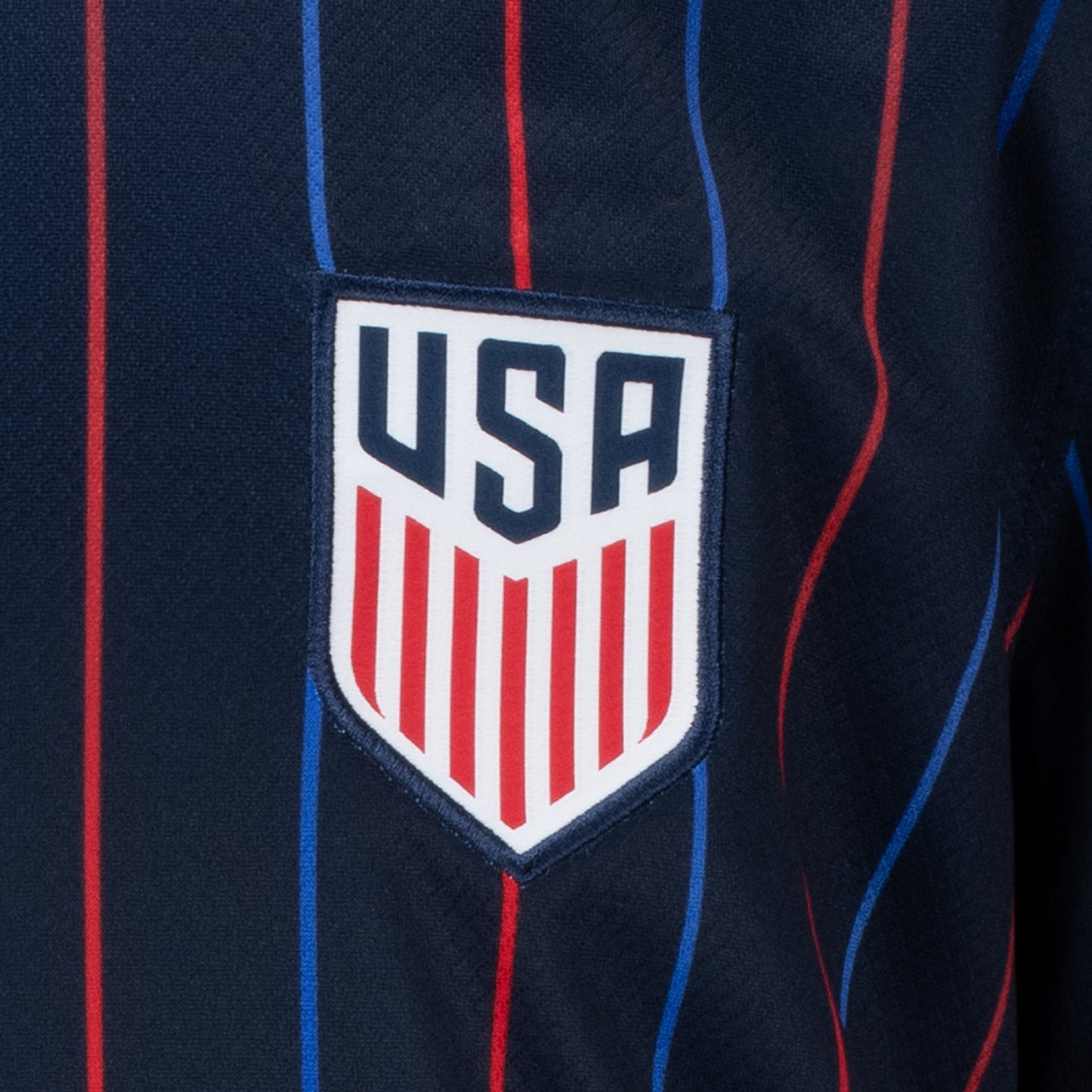 Youth Nike USMNT 2025 Personalized Heartbeat Away Stadium Jersey