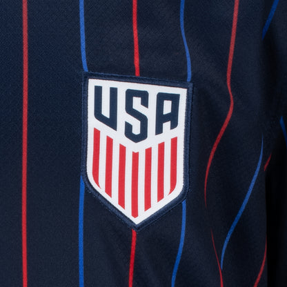 Youth Nike USMNT 2025 Personalized Heartbeat Away Stadium Jersey