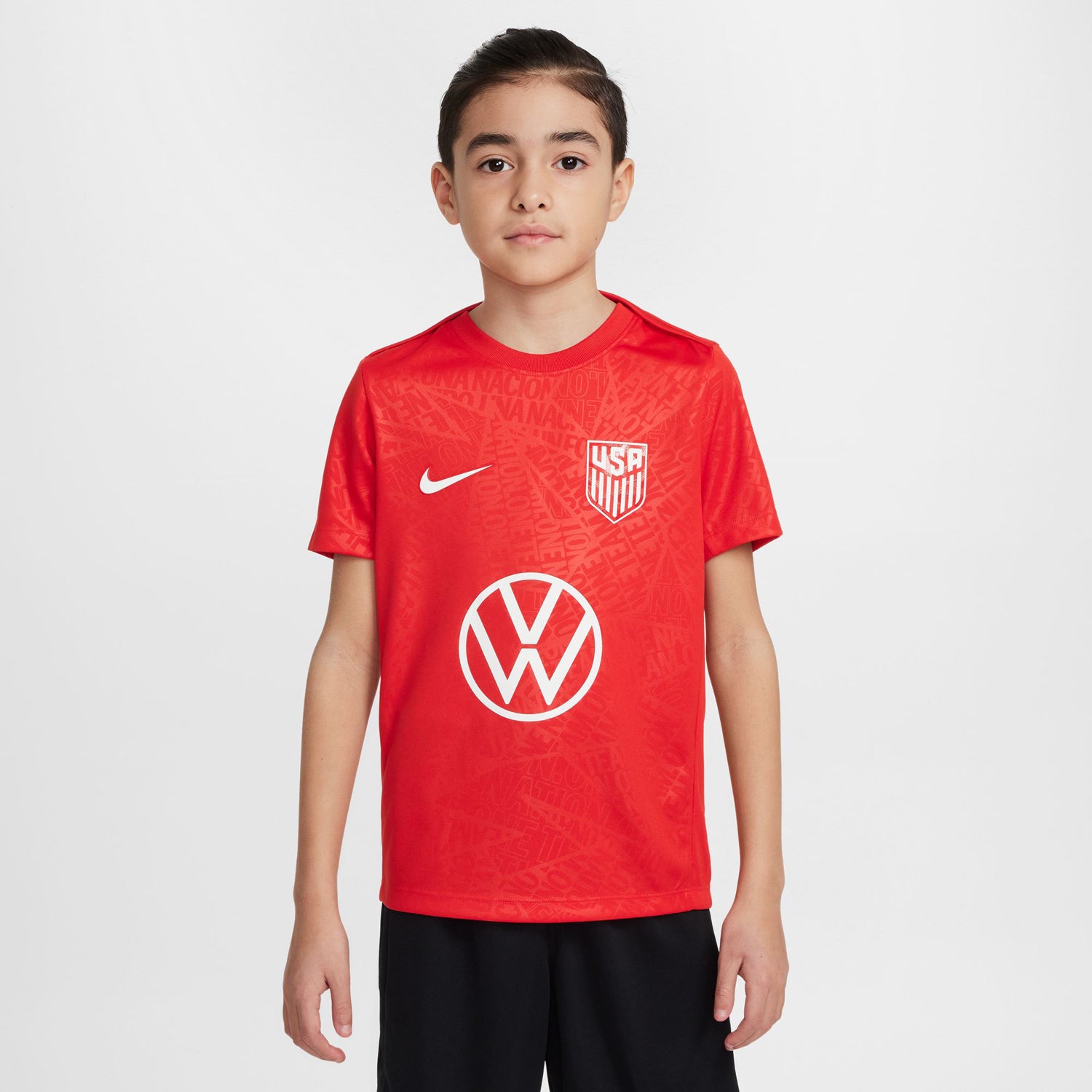 Youth Nike USA 2025 Pre-Match Top