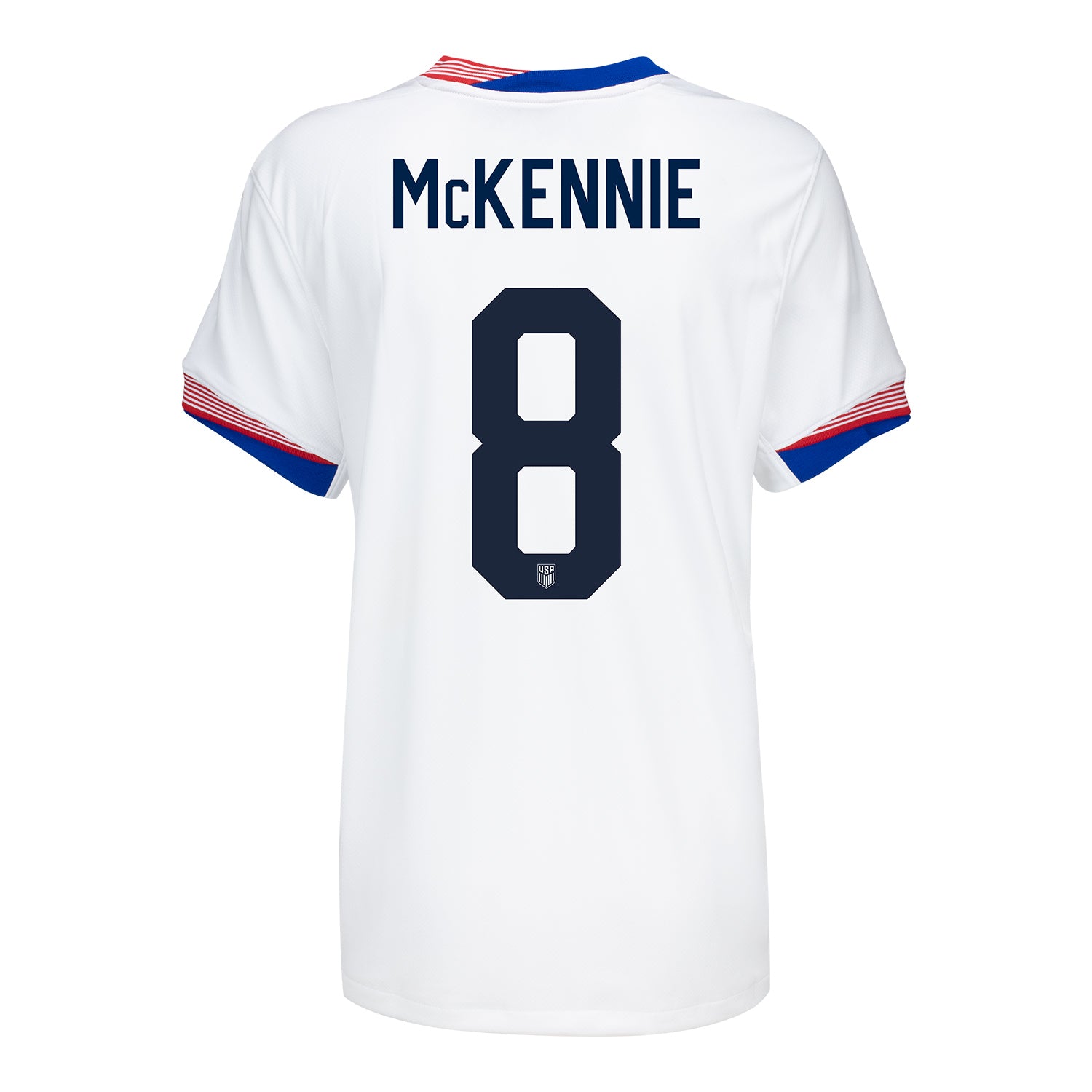 Women's Nike USMNT 2024 American Classic Home McKennie 8 Stadium Jersey