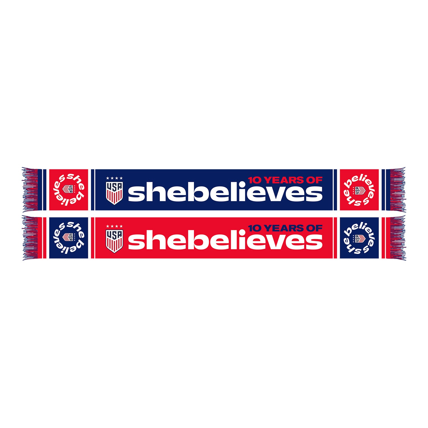 Ruffneck USWNT SheBelieves 10 Years Scarf