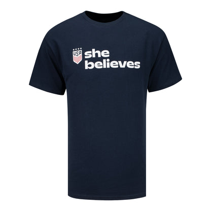 Unisex Blue 84 2026 SheBelieves Roster T-Shirt