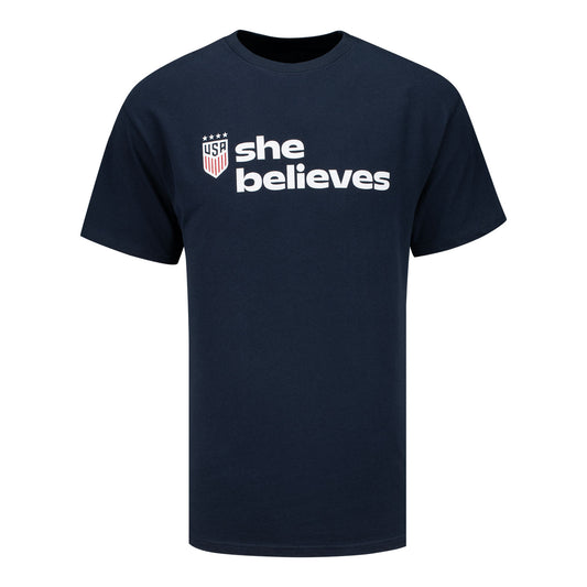 Unisex Blue 84 2026 SheBelieves Roster T-Shirt