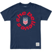 Men's Original Retro Brand USWNT SheBelieves Circle Navy Tee