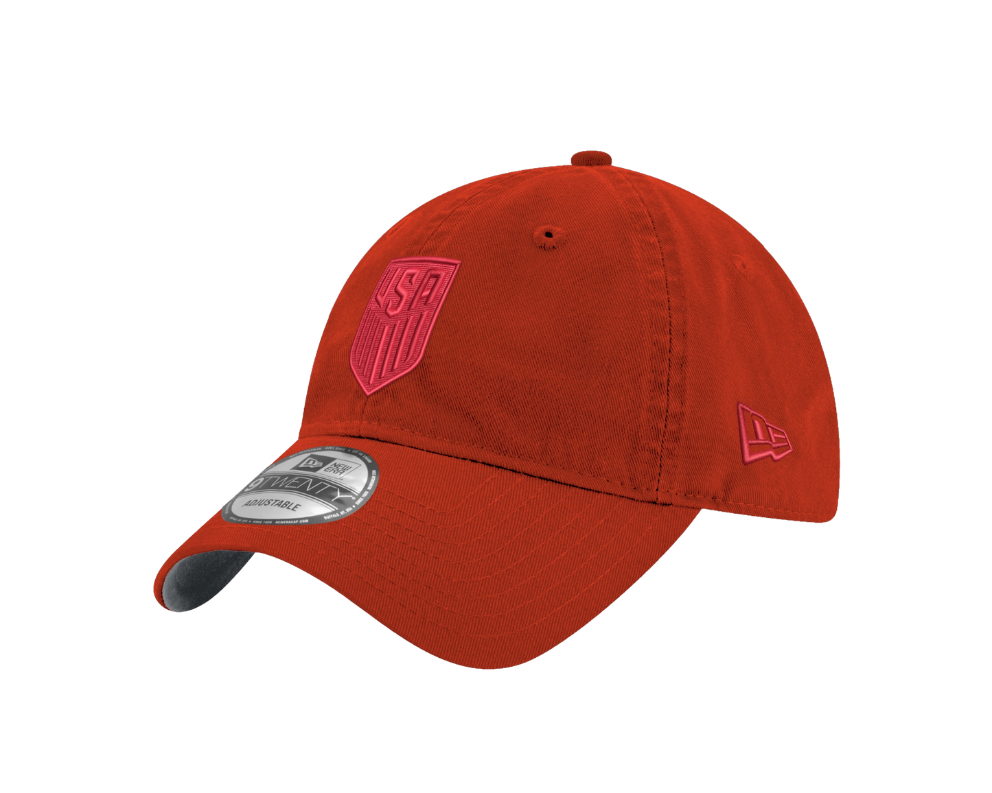 Adult New Era 9Twenty USMNT Red Tonal Hat