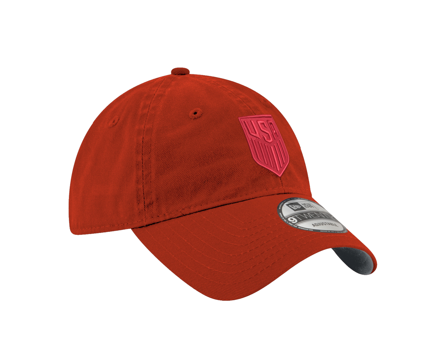Adult New Era 9Twenty USMNT Red Tonal Hat