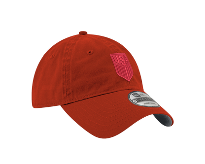 Adult New Era 9Twenty USMNT Red Tonal Hat