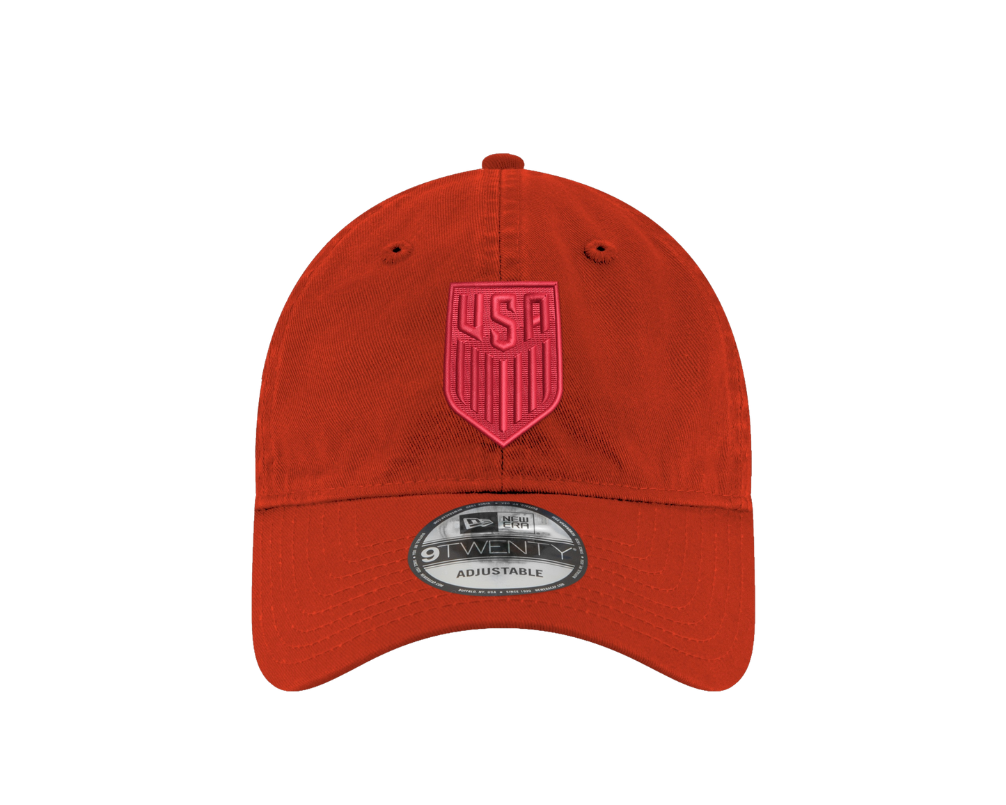 Adult New Era 9Twenty USMNT Red Tonal Hat
