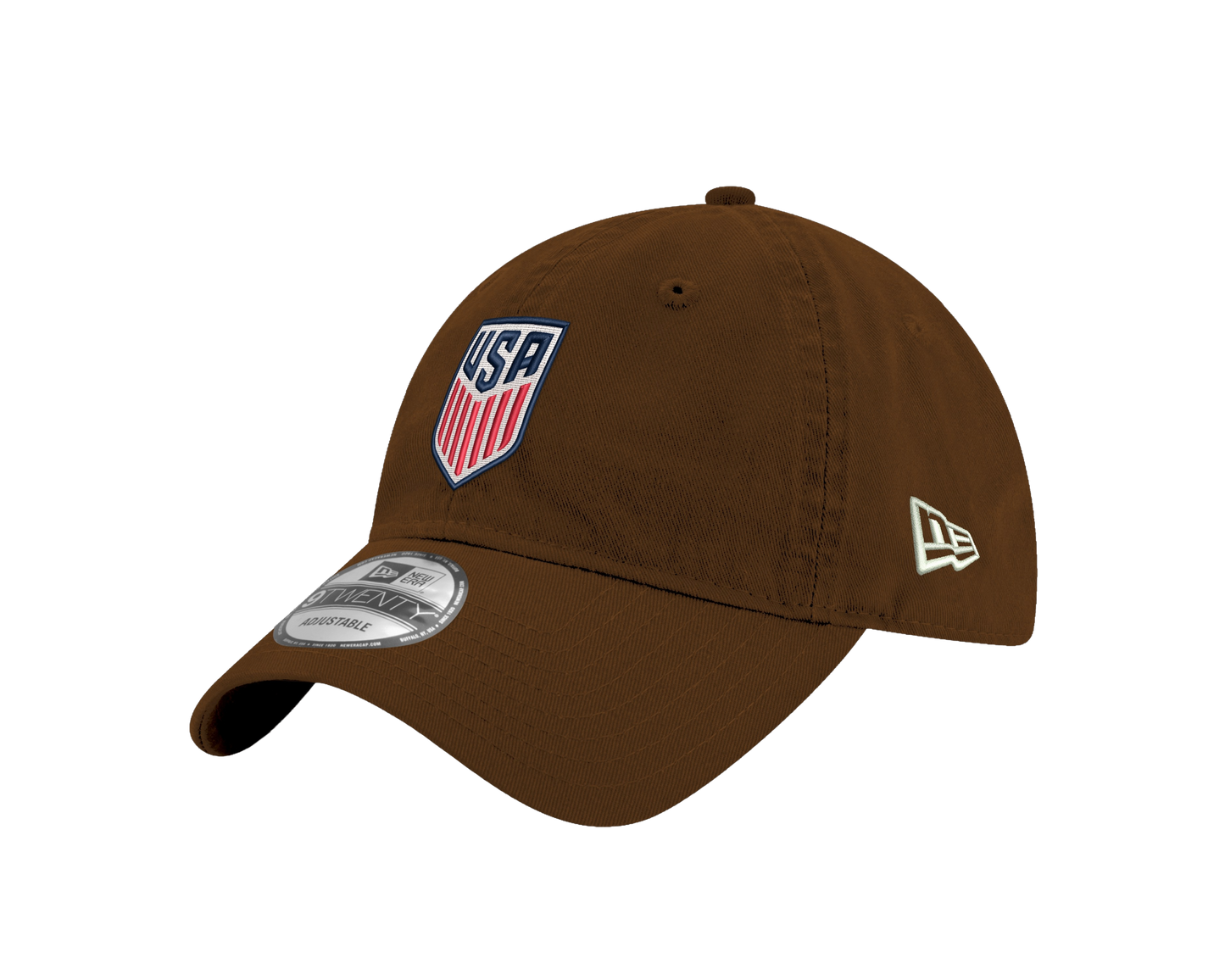 Adult New Era USMNT 9Twenty Walnut Hat