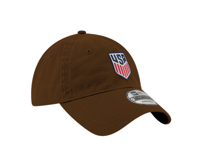 Adult New Era USMNT 9Twenty Walnut Hat