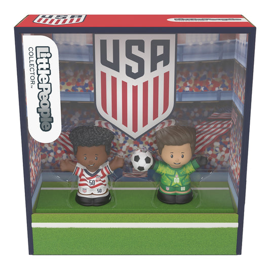 U.S. Soccer Little People Collector Special Edition 2 Figure Set