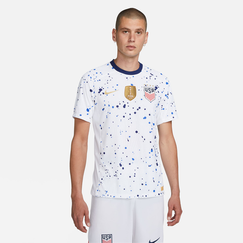 Nike France Away Jersey w/ World Cup Champion and World Cup 2022 Patch 22/23 (White) Size M