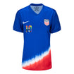 Women's Nike USMNT 2024 Pride-Themed Away Pulisic 10 Stadium Jersey