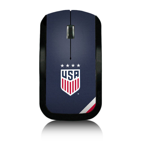 Keyscaper USWNT Wireless Mouse - Navy - Front View