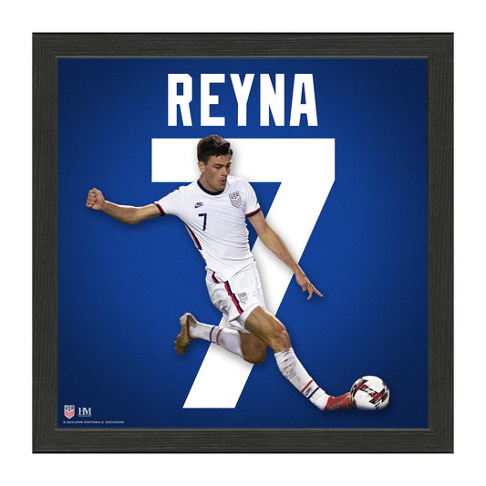 Giovanni Reyna Impact Jersey Frame - Front View