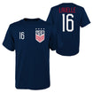 Men's Outerstuff US WNT Lavelle 16 Navy Tee