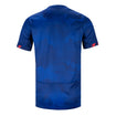 Youth Nike USWNT Away Stadium Jersey w/FIFA Badge in Blue - Back View