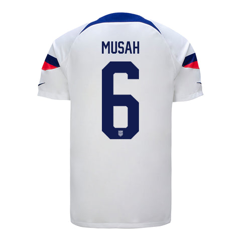 Men's Nike USMNT Musah 6 Home Jersey / M