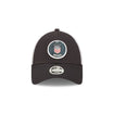 Women's New Era USWNT 9Forty Glitter Circle Trucker Hat in Navy - Front View
